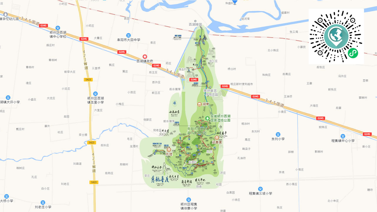 手绘地图